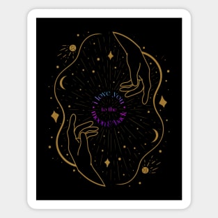 Space Valentines Magnet